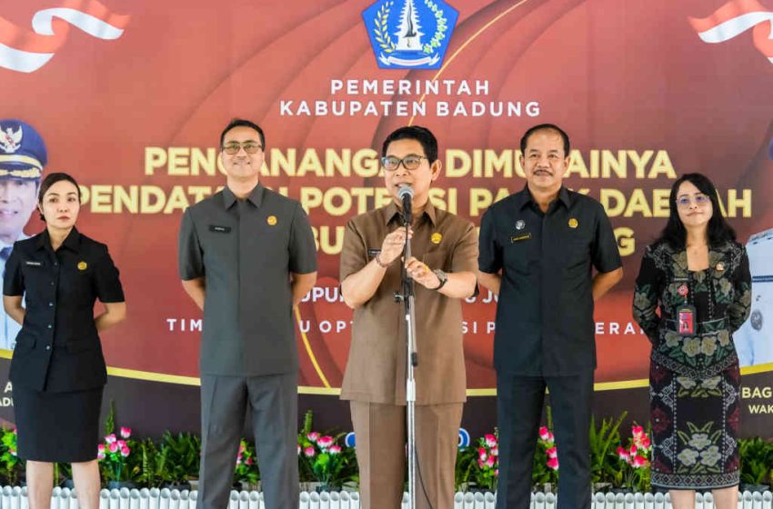Bupati Badung Canangkan Pendataan Potensi Pajak Daerah