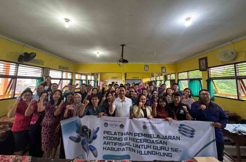  Guru se-Klungkung Diberi Pelatihan Koding dan Kecerdasan Artifisial