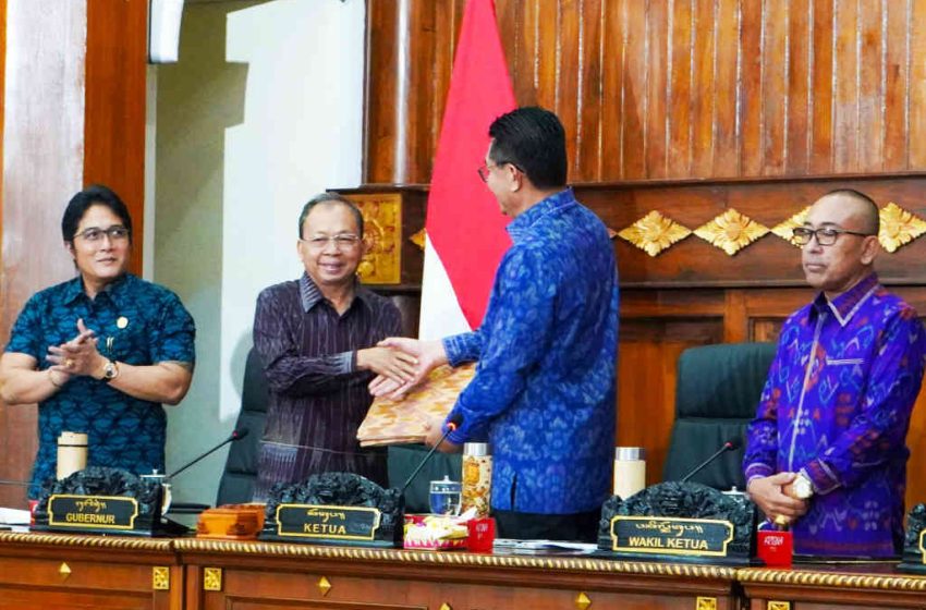  Mayoritas Fraksi di DPRD Bali Dukung Raperda Bale Kertha Adhyaksa