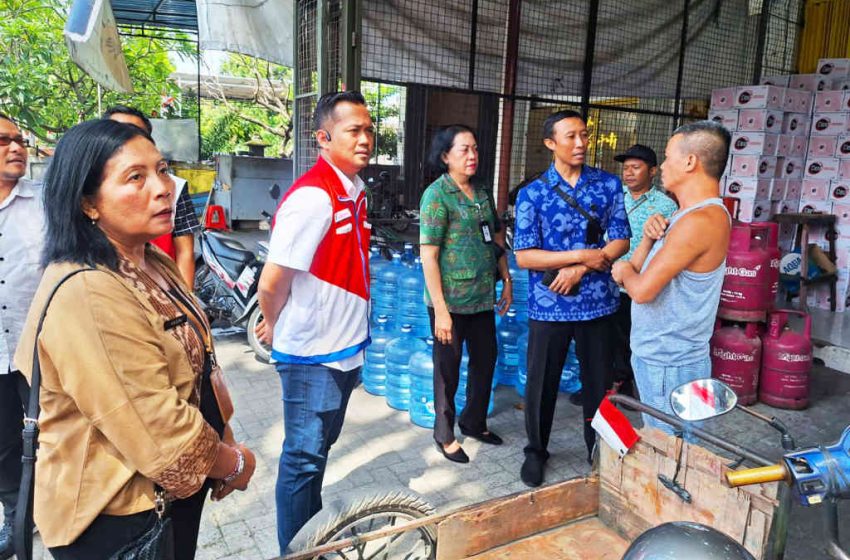  Satgas LPG 3 Kg Bali Sidak Sejumlah Pangkalan di Denpasar
