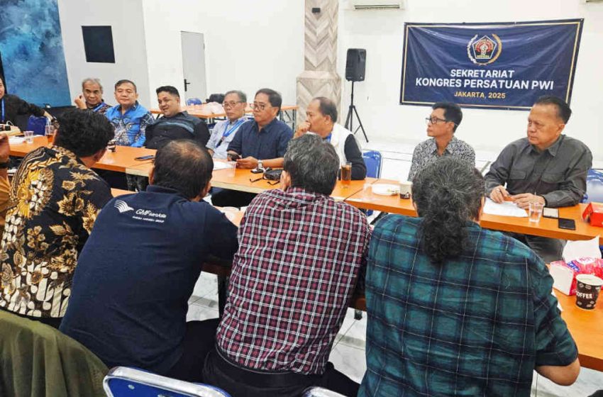  Kongres Persatuan PWI Tinggal Hitungan Hari