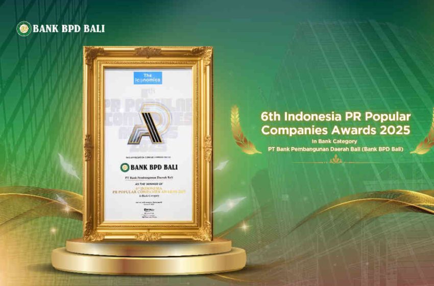  Bank BPD Bali Raih Penghargaan PR Popular Companies Awards 2025