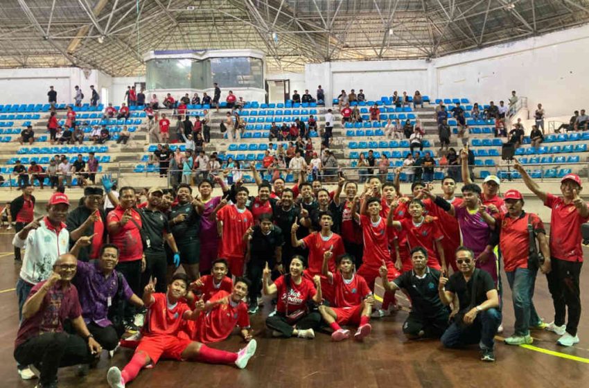  Denpasar Raih Emas di Partai Final Futsal Porprov XVI 2025