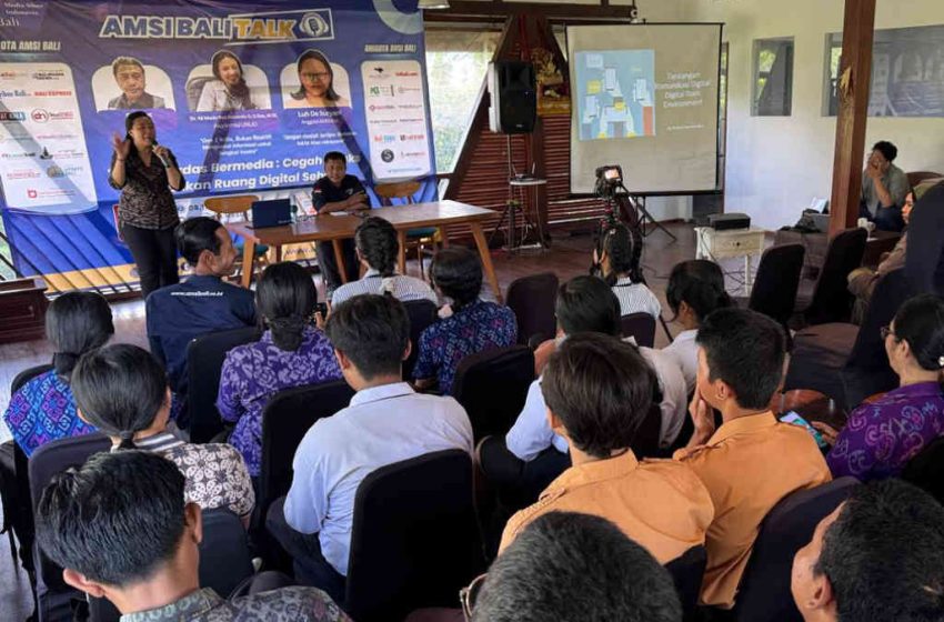 AMSI Bali Gelar Talkshow Edukatif untuk Pengguna Muda, Dorong Gen Z Kritis Cegah Hoaks dan Wujudkan Ruang Digital Sehat