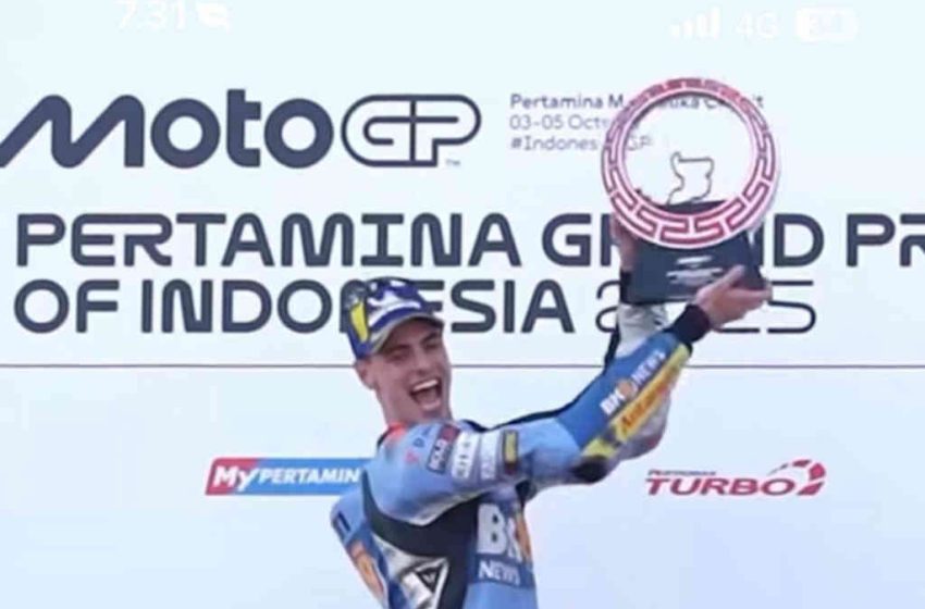 Fermin Aldeguer Menangi MotoGP Mandalika 2025, Marc Marquez Kembali Gagal Finis
