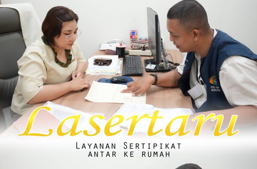 Kantah Badung Hadirkan Layanan Sertifikat Antar ke Rumah (Lasertaru) di Jimbaran
