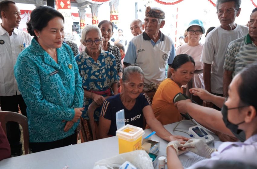 Bangun Sinergi Lintas OPD dan IBI, TP PKK Bali Salurkan Bantuan di Negari Klungkung