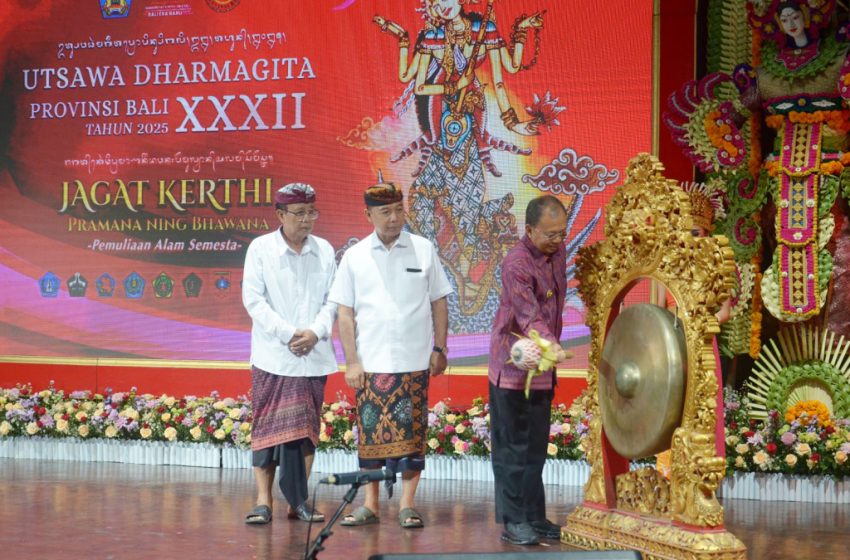 Utsawa Dharma Gita XXXII Dibuka, Seni dan Agama Harus Jadi Prioritas di Bali