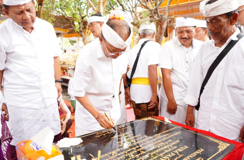  Gubernur Koster Resmikan Pemugaran Pura Penyusuhan Kubutambahan, Wujud  Pelestarian Warisan Budaya