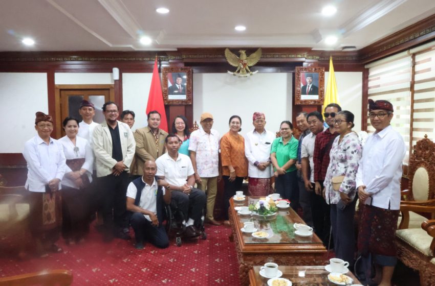  Serap Aspirasi Puspadi Bali, Gubernur Bali Dorong Penguatan Regulasi untuk Disabilitas