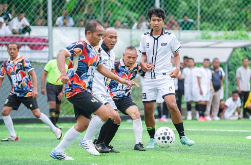  Turnamen Mini Soccer Antar OPD Pemkab Badung, Tim Setda Melaju ke Babak 8 Besar