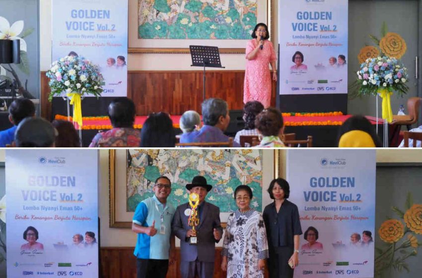  Golden Voice Vol. 2 Jadi Ajang Apresiasi untuk Warga Senior Bali, Dimeriahkan Grace Simon