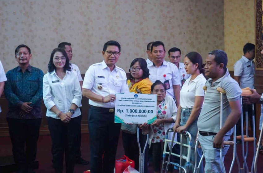  Pemkab Badung Luncurkan Bantuan Perlindungan dan Rehabilitas Sosial Bagi Penyandang Disabilitas