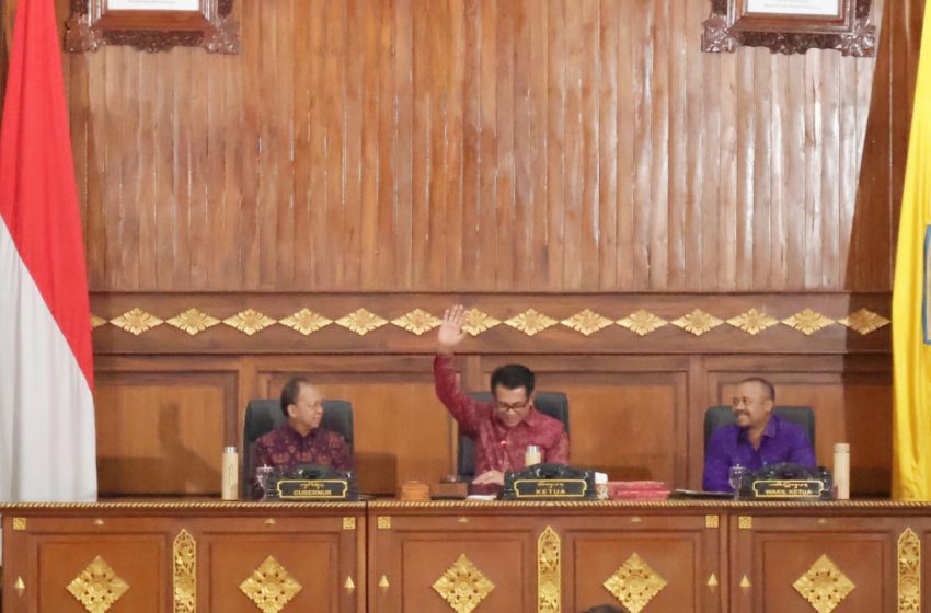  Sah, Bali Miliki Enam Perda Strategis, DPRD dan Gubernur Satukan Tekad Jaga Masa Depan Pulau Dewata