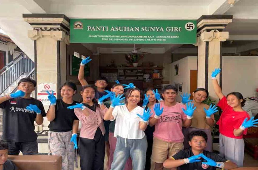  PKM di Panti Asuhan Sunia Giri Denpasar, Edukasi Cuci Tangan Pakai Sabun dan Penguatan Komunikasi Efektif