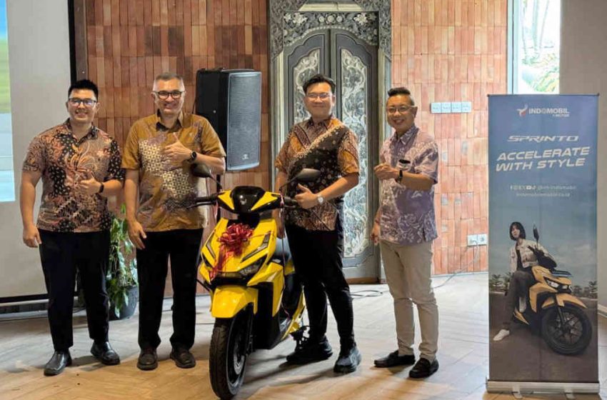  Indomobil eMotor Sprinto Resmi Dipasarkan di Bali, Motor Listrik Urban Berperforma Tinggi dengan Desain Agresif