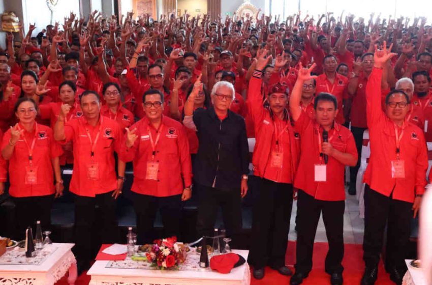  DPC PDI Perjuangan Tabanan Perkuat Soliditas Lewat Pendidikan Politik dan Konsolidasi Kader