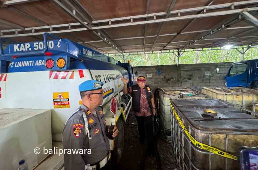  Bongkar Penyalahgunaan Solar Subsidi, Polda Bali Amankan Barang Bukti dan Tetapkan Lima Tersangka