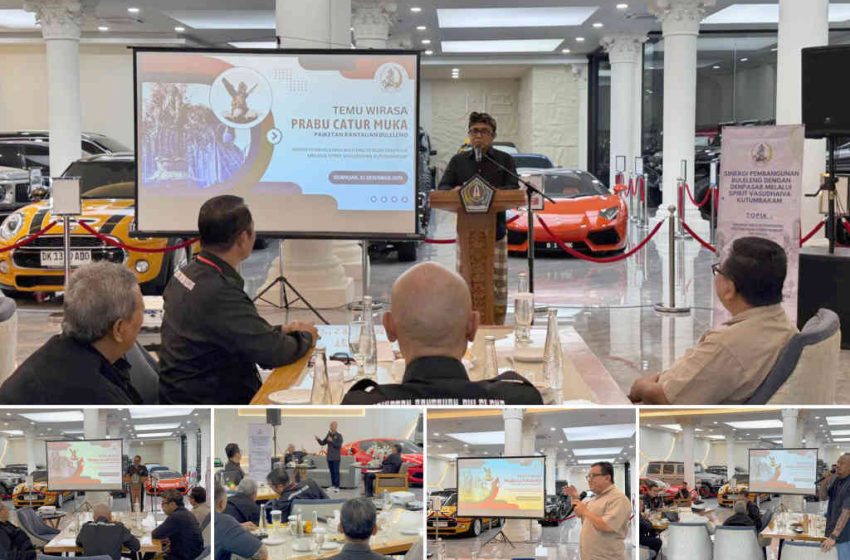  Temu Wirasa PRABU Catur Muka, Dorong Sinergi Pembangunan Denpasar–Buleleng