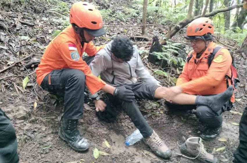  Seorang Pendaki Mengalami Hipotermia di Gunung Agung, Tim SAR Gabungan Lakukan Evakuasi
