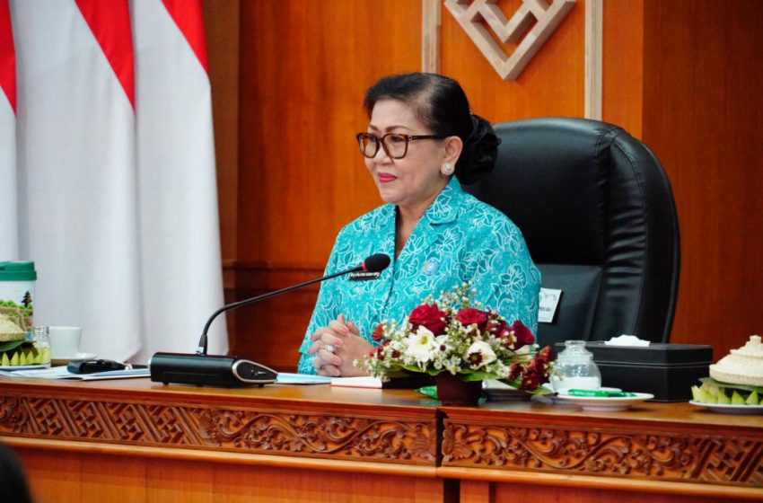  Rakor Teknis HKG PKK 2026, Ketua TP PKK Bali Tekankan Sinergi dan Kualitas Pelaksanaan