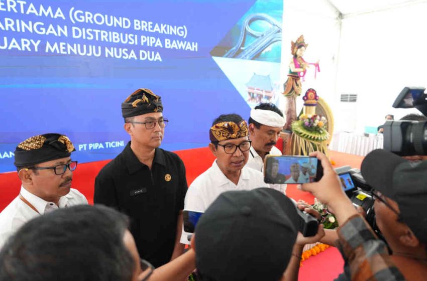  Perumda Tirta Mangutama Mulai Tuntaskan Masalah Air Bersih di Badung Selatan