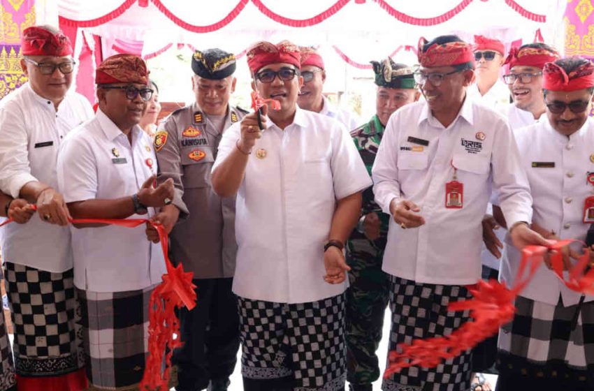  Bupati Sanjaya Resmikan Gedung Pelayanan UPTD Puskesmas Tabanan II