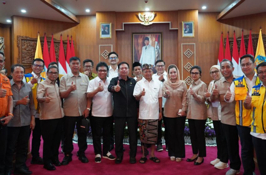  Gubernur Koster Terima Komisi V DPR RI, Lasarus: Negara harus Hadir Bantu Bali Percepat Pembangunan Infrastruktur