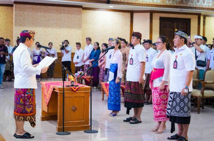  Bupati Adi Arnawa Lantik 234 Pejabat Pemkab Badung, Tekankan Profesionalisme dan Integritas ASN