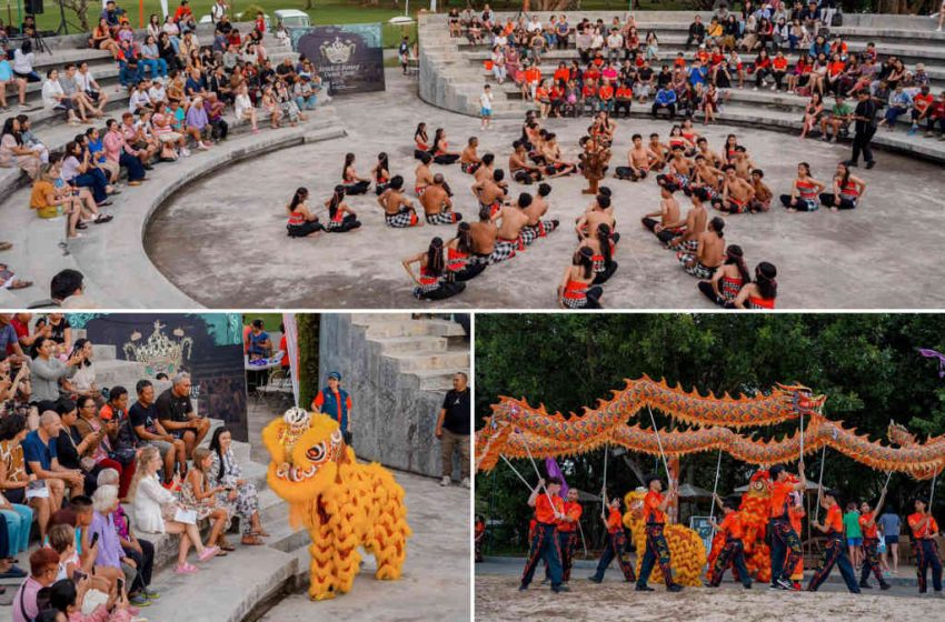  Perayaan Imlek dan Valentine di The Nusa Dua Dimeriahkan Pertunjukan Kecak dan Tarian Barongsai