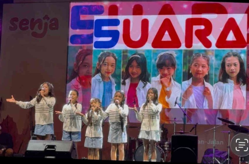  Bawakan “Timpal Rasa Nyama”, 5UARA Guncang Panggung Utama SENJA di DTIK Festival 2026