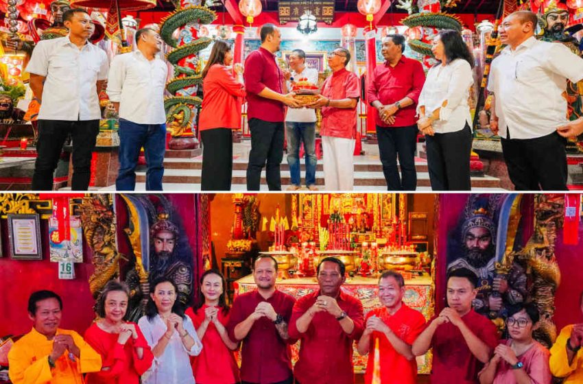  Wabup dan Ketua DPRD Badung Tinjau Kesiapan Imlek 2577 di Kuta dan Tanjung Benoa