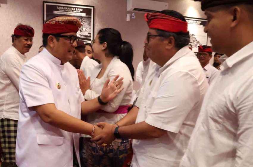  Bupati Sanjaya Hadiri Musker PMI Tabanan