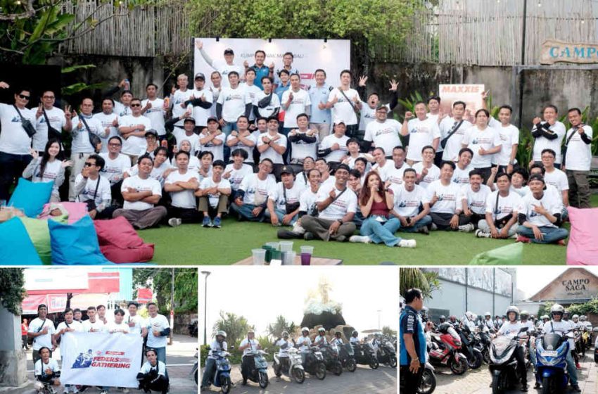  Federal Oil Perkuat Kebersamaan Komunitas Motor Matic Melalui Feders Gathering 2026 di Bali