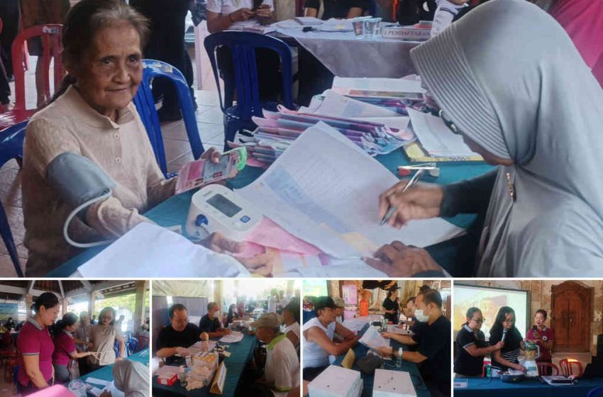  Yayasan Jembatan Lintas Kasih Gelar Charity Clinic untuk Warga Padang Indah Denpasar