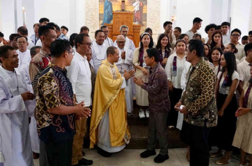  Bupati Hadiri Perayaan Paskah di Puja Mandala