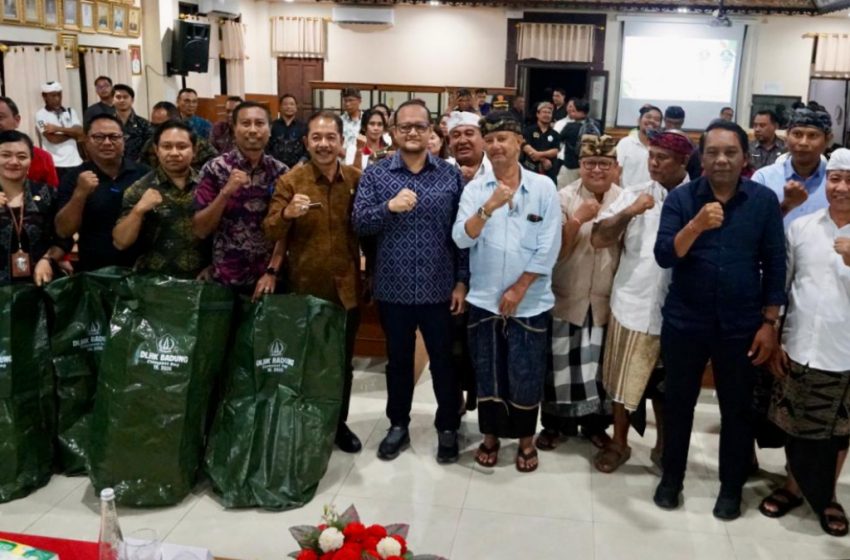  Genjot PSBS di Kuta, Wabup dan Ketua DPRD Pimpin Percepatan Penanganan Sampah