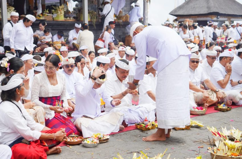  Hari Pertama IBTK 2026 di Besakih Lancar, Pengelola Antisipasi Kebersihan