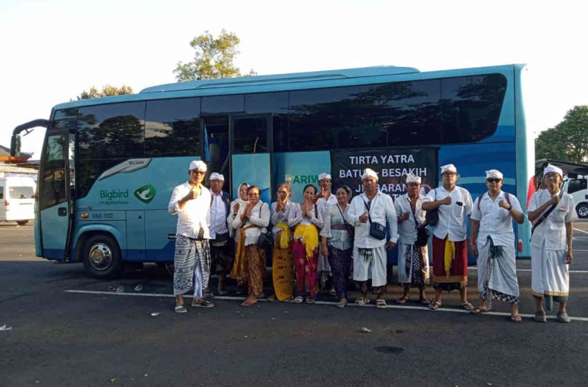  Semangat Gotong Royong Jimbaran: Bus Gratis Antar Umat Sembahyang ke Batur dan Besakih