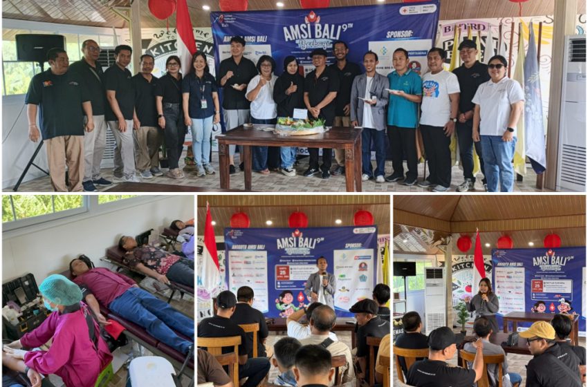  Solidaritas Insan Media, AMSI Bali Rayakan HUT ke-9 dengan Aksi Kemanusiaan