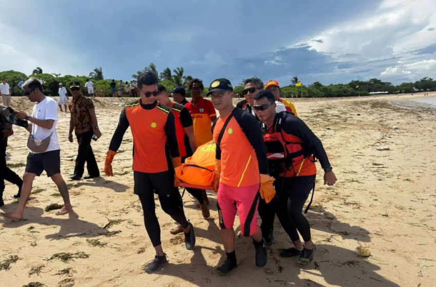  Hilang Dua Hari di Pantai Mengiat, WNA Serbia Ditemukan Terdampar