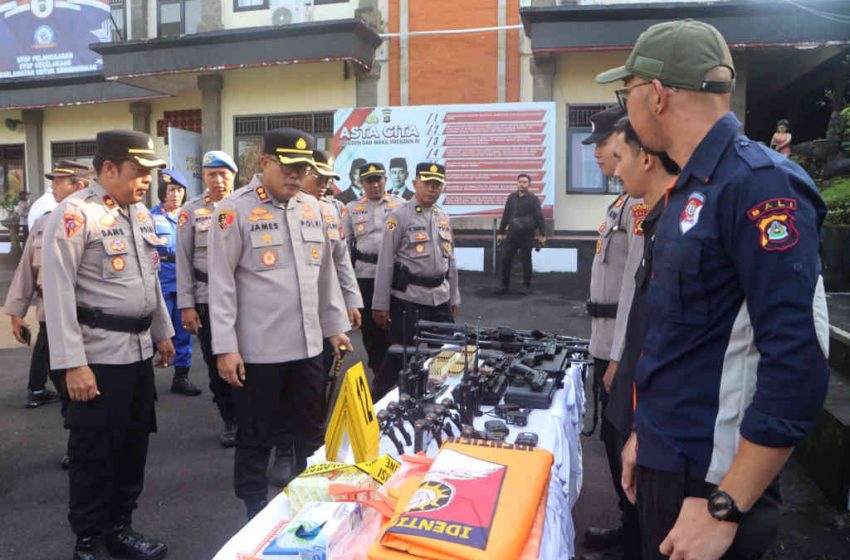  Polres Bangli Gelar Apel Pengecekan Sarpras, Pastikan Kesiapan Hadapi Dinamika Kamtibmas