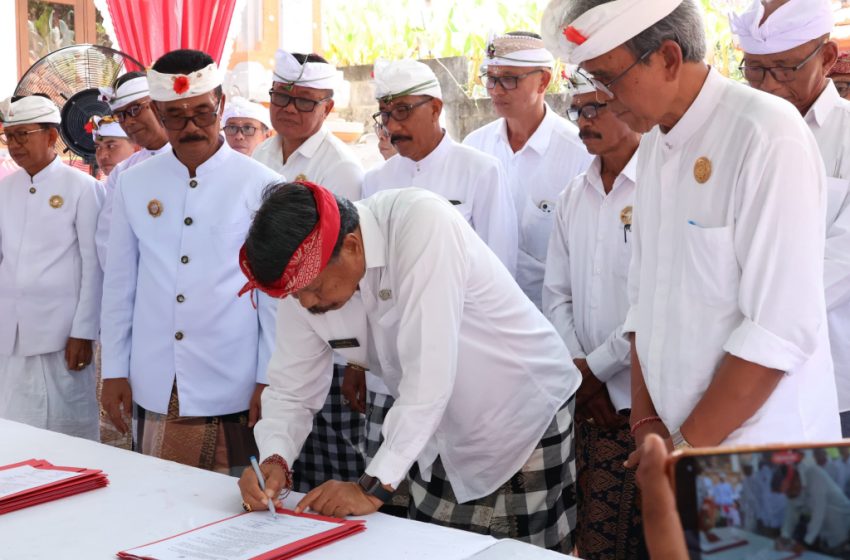  Pangukuhan Prajuru Tri Angga MDA Kecamatan se-Kabupaten Tabanan