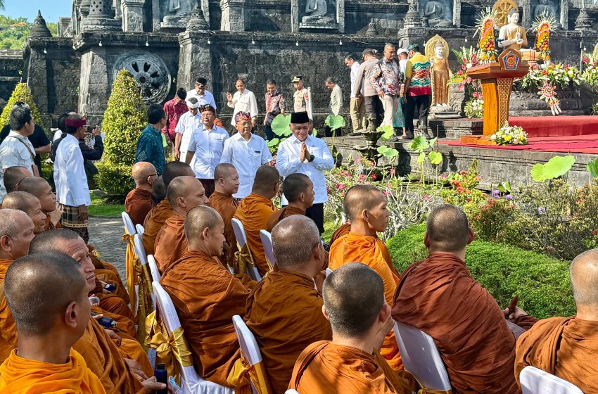  Indonesia Walk For Peace Selaras Nangun Sat Kerti Loka Bali, Koster: Inspirasi Toleransi dan Kedamaian Dunia