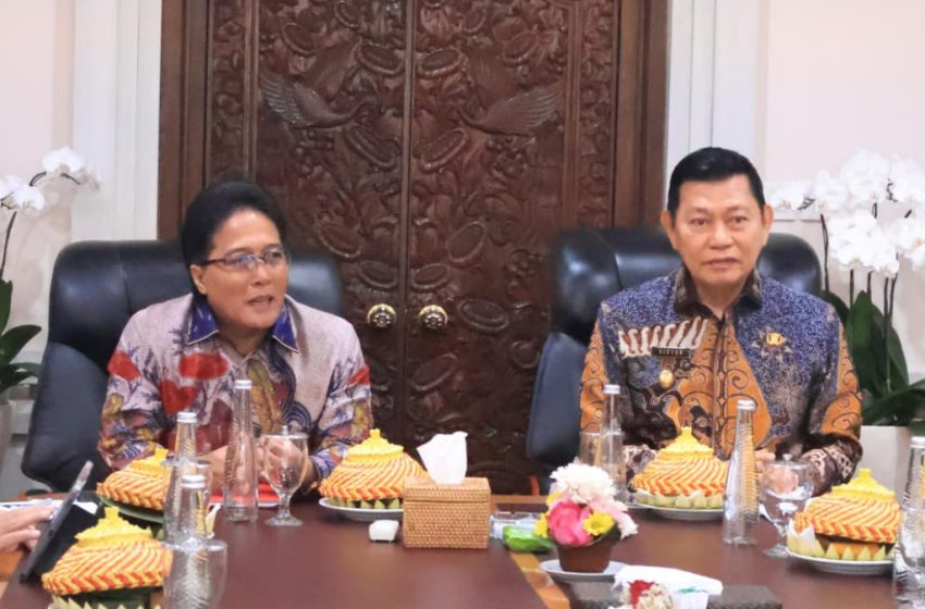  Terima Kunjungan Wagub Sulut, Wagub Giri Prasta Dorong Kerja Sama Pengembangan Pariwisata Berkualitas